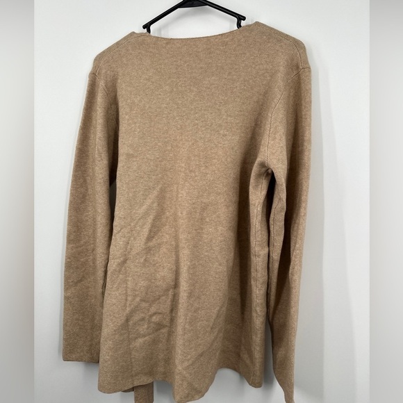 New Wrap Front V-Neck Sweater Size M - Picture 4 of 5